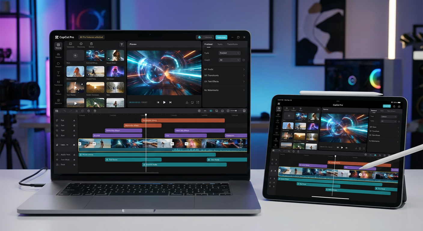 برنامه Cap Cut Pro