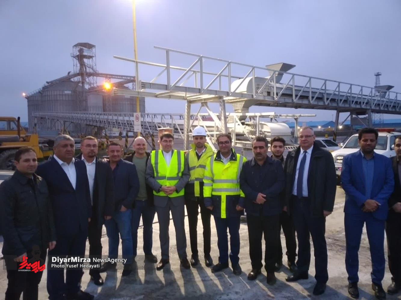 بازدید مشاور استاندار اولیانوفسک و هیات روسی از زیرساخت‌های مجتمع بندری آستارا