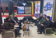 حضور شهردار، رئیس و نائب رئیس شورای شهر صومعه سرا در نمایشگاه تخصصی مدیریت شهری مشهد