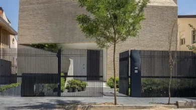 معماری تحسین برانگیز ویلای دی در شهرک غرب + تصاویر