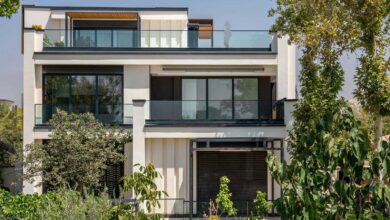 ویلای سپینود کرج؛ پیوند معماری مینیمال و باغ کهن + عکس