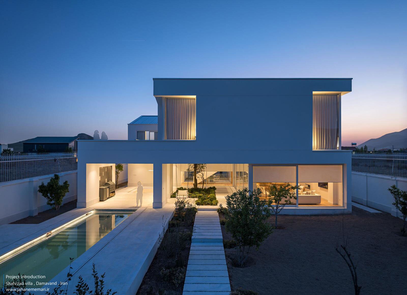 «ویلای شهرزاد» دماوند؛ معماری که از نور و سکوت می گوید + تصاویر