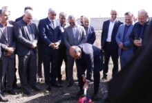 کلنگ احداث پست فوق توزیع ۶۳/۲۰ کیلووات سنگر بر زمین زده شد