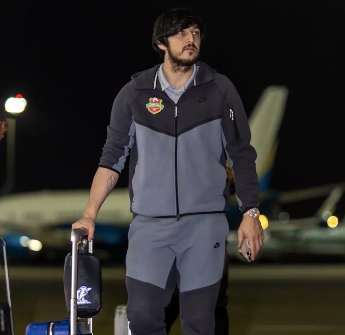 عکس سردار آزمون و عزت اللهی در عربستان