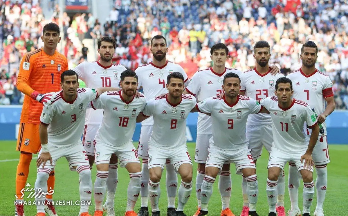 تیم ملی به مرور زمان
