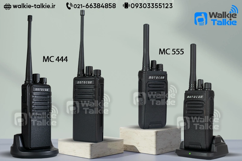 Wireless-Walkkey-Talk-Motocam-MOTOCOM-MC444-MC555