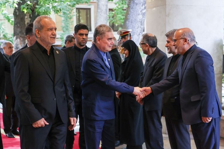 دیدار رهبر ملی ترکمنستان با دکتر