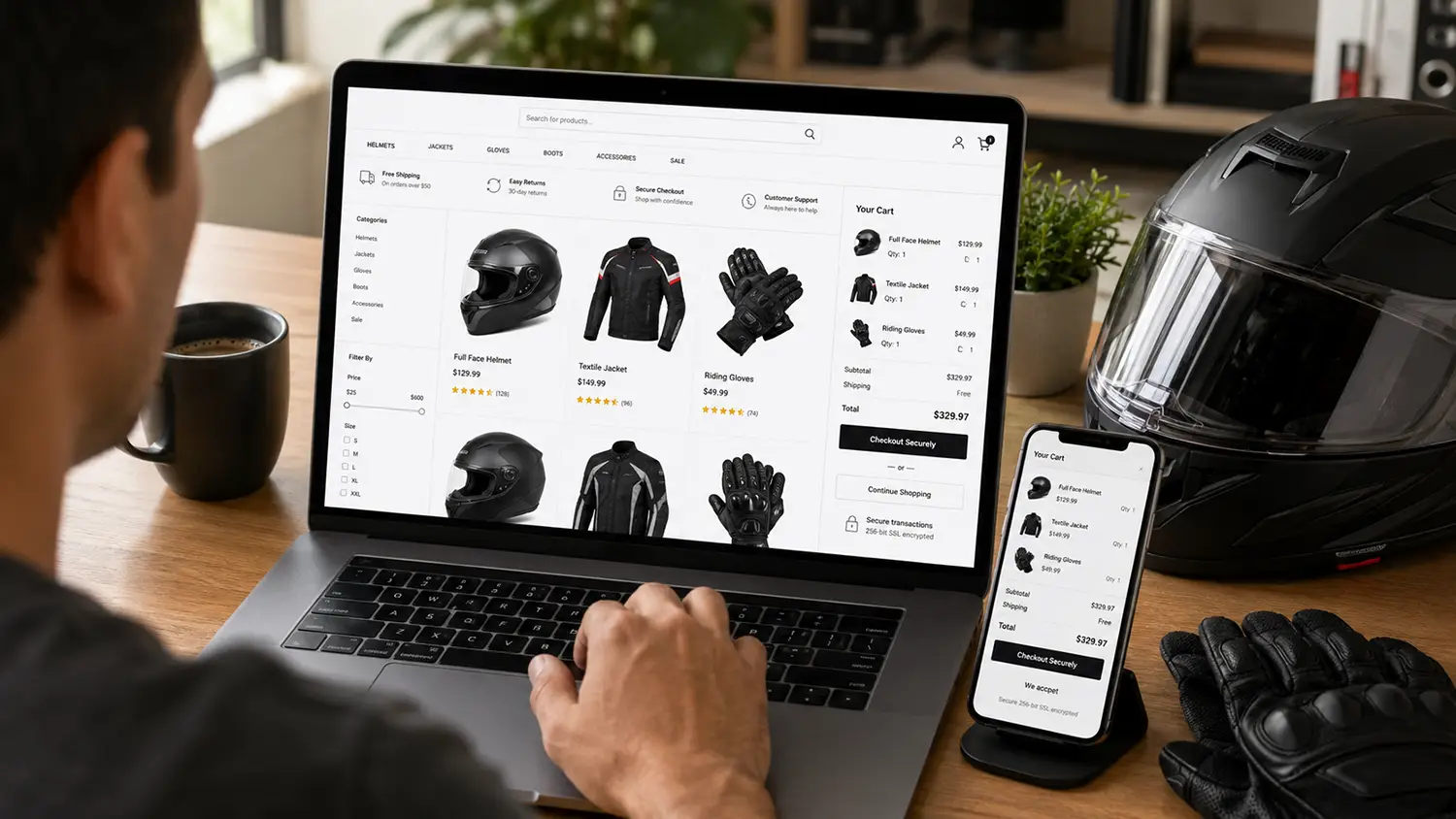 فروشگاه اینترنتی موتور سیکلت دنده 7