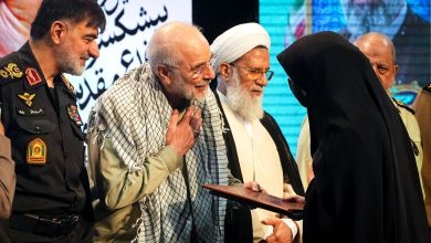 تصاویر: تکریم از خانواده شهدا و پیشکسوتان جهاد با حضور قالیباف