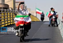 تصاویر: رزمایش موتور سواران جان‌فدای ایران