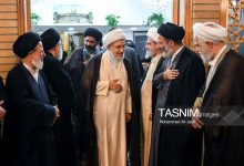 تصاویر: مراسم ارتحال آیت‌الله شبیری زنجانی در حرم حضرت معصومه (س)