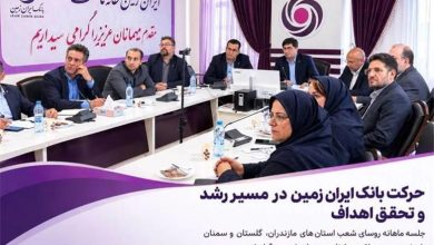حرکت بانک ایران زمین در مسیر رشد و تحقق اهداف