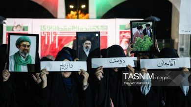 تصاویر: اجتماع دانشجویان هم‌عهد در دانشگاه تهران