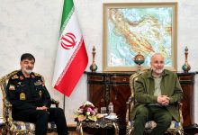 تصاویر: دیدار سردار رادان و اعضای ستاد فرماندهی با قالیباف