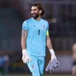 حواشی مصدومیت مبهم بیرانوند در بازی پایانی؛ جابه‌جایی عجیب روی شانه و ادعای شایعات درباره تعویق سربازی/ ویدئو