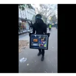 سرقت پیراهن و بازوبند کاپیتانی مسی در اعتراضات پاریس