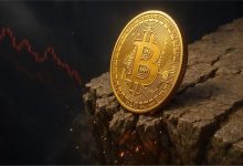 قیمت بیت‌کوین در ۲۰ دقیقه ۲۰۰۰ دلار ریزش کرد