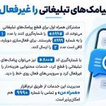 چگونه پیامک‌های تبلیغاتی را غیرفعال کنیم؟